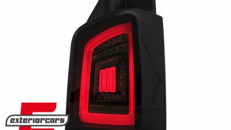 Full LED stražnja svjetla LedBar (smoke/crna/crvena) / Volkswagen T5 (04.2003-2015), LDVWH6