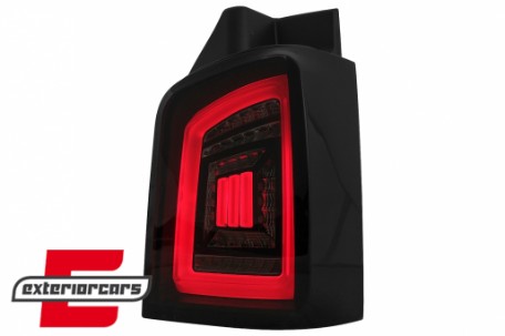 Full LED stražnja svjetla LedBar (smoke/crna/crvena) / Volkswagen T5 (04.2003-2015), LDVWH6