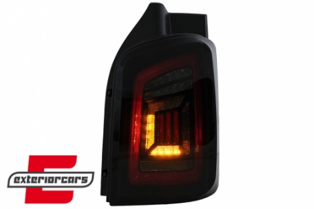 Full LED stražnja svjetla LedBar (smoke/crna/crvena) / Volkswagen T5 (04.2003-2015), LDVWH6
