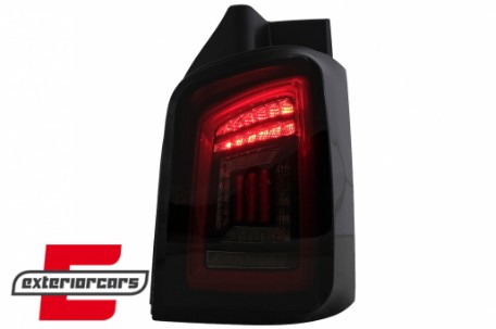 Full LED stražnja svjetla LedBar (smoke/crna/crvena) / Volkswagen T5 (04.2003-2015), LDVWH8