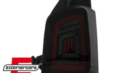 Full LED stražnja svjetla LedBar (smoke/crna/crvena) / Volkswagen T5 (04.2003-2015), LDVWH8