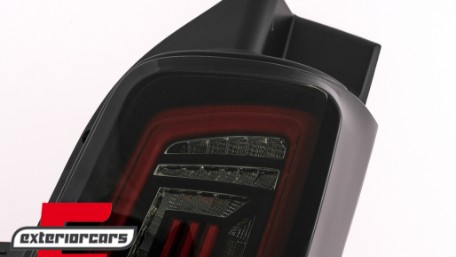 Full LED stražnja svjetla LedBar (smoke/crna/crvena) / Volkswagen T5 (04.2003-2015), LDVWH8
