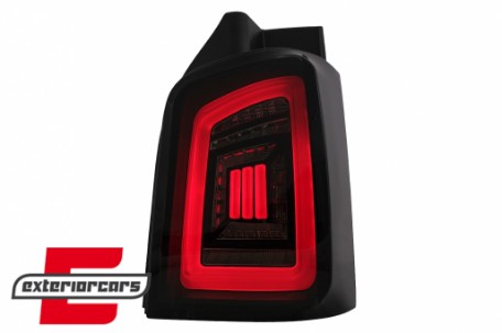 Full LED stražnja svjetla LedBar (smoke/crna/crvena) / Volkswagen T5 (04.2003-2015), LDVWH8