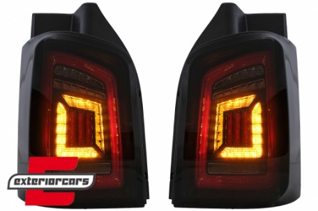 Full LED stražnja svjetla LedBar (smoke/crna/crvena) / Volkswagen T5 (04.2003-2015), LDVWH8