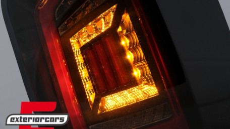 Full LED stražnja svjetla LedBar (smoke/crna/crvena) / Volkswagen T5 (04.2003-2015), LDVWH8