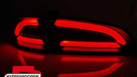 Full LED stražnja svjetla LightBar dizajn (smoke) / Seat Ibiza 6L (2002-2008) hatchback, LDSE18