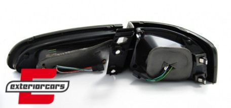 Full LED stražnja svjetla LightBar dizajn (smoke) / Seat Ibiza 6L (2002-2008) hatchback, LDSE18