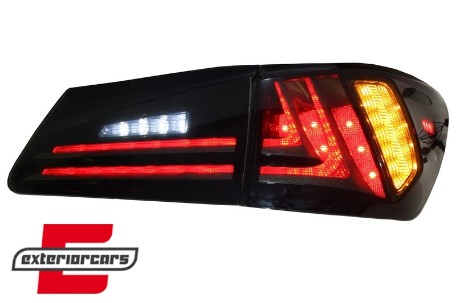 Full LED stražnja svjetla LightBar Facelift XE30 dizajn (smoke) / LEXUS IS XE20 (2006-2012), LDLE15