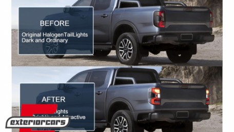 Full LED stražnja svjetla sa svjetlom dobrodošlice / Ford Ranger T6.2 (2022-), TLFRNGT62