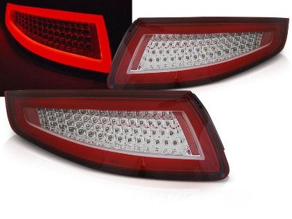 Full LED stražnja svjetla Sekvencijalni Dinamički žmigavci (crvena/kristal) / Porsche 911 (997) (2004-2009), LDPO26