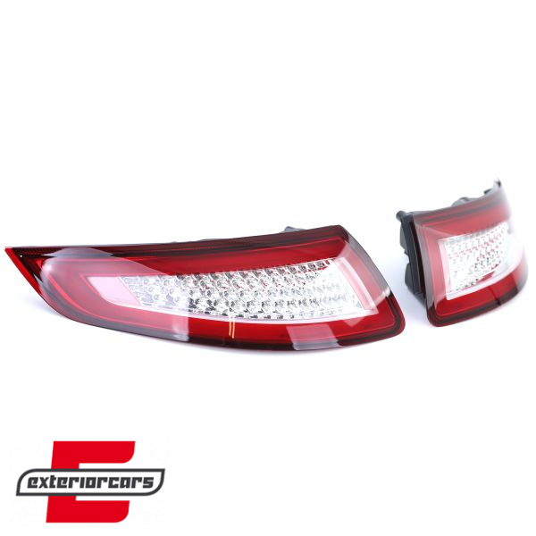 Full LED stražnja svjetla Sekvencijalni Dinamički žmigavci (crvena/kristal) / Porsche 911 (997) (2004-2009), LDPO26