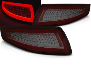 Full LED stražnja svjetla Sekvencijalni Dinamički žmigavci (crvena/smoke) / Porsche 911 (997) (2004-2009), LDPO27
