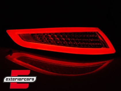 Full LED stražnja svjetla Sekvencijalni Dinamički žmigavci (crvena/smoke) / Porsche 911 (997) (2004-2009), LDPO27
