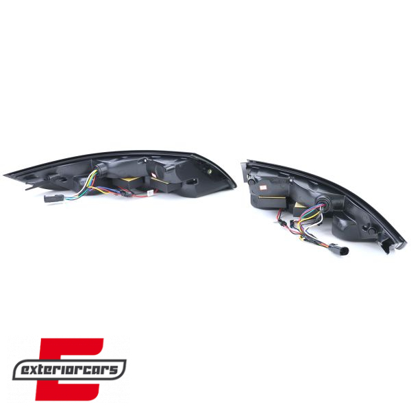 Full LED stražnja svjetla Sekvencijalni Dinamički žmigavci (smoke) / Porsche 911 (997) (2004-2009), LDPO28