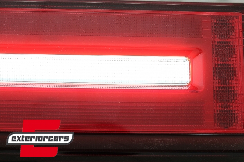 Full LED stražnja svjetla SEQ žmigavci 2018 Facelift dizajn (crvena/smoke) / Mercedes G-klasa W463 (2008-2017), TLMBW463NL