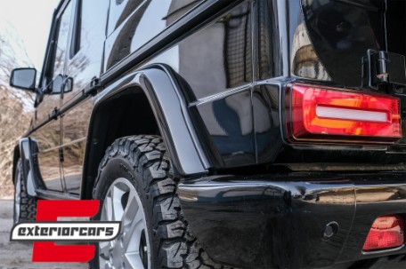 Full LED stražnja svjetla SEQ žmigavci 2018 Facelift dizajn (crvena/smoke) / Mercedes G-klasa W463 (2008-2017), TLMBW463NL
