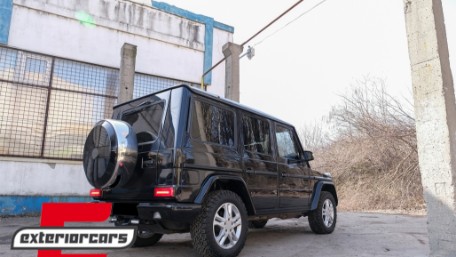 Full LED stražnja svjetla SEQ žmigavci 2018 Facelift dizajn (crvena/smoke) / Mercedes G-klasa W463 (2008-2017), TLMBW463NL