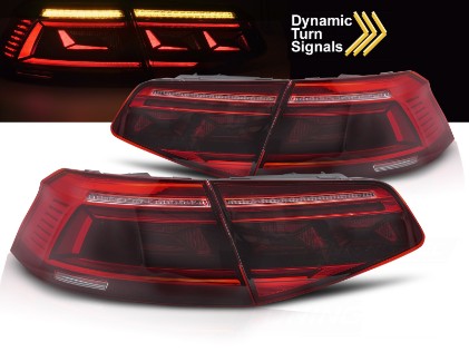 Full LED stražnja svjetla SEQ žmigavci B8.5 Facelift dizajn / VW Passat B8 3G (2015-2019) limuzina, LDVWX6