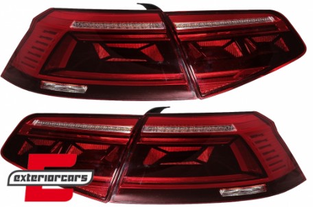 Full LED stražnja svjetla SEQ žmigavci B8.5 Facelift dizajn / VW Passat B8 3G (2015-2019) limuzina, LDVWX6