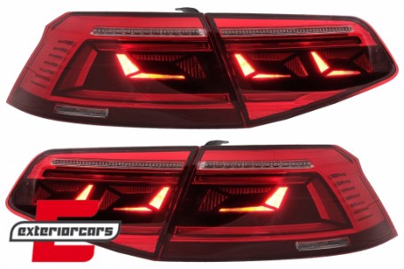 Full LED stražnja svjetla SEQ žmigavci B8.5 Facelift dizajn / VW Passat B8 3G (2015-2019) limuzina, LDVWX6