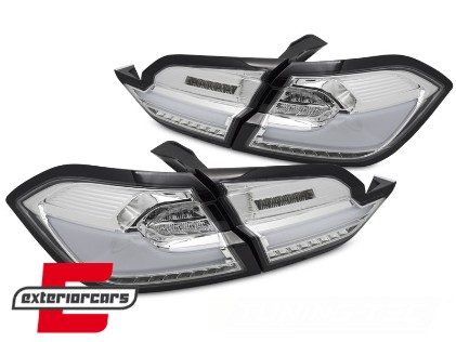 Full LED stražnja svjetla SEQ žmigavci (chrome) / FORD FIESTA MK8 HATCHBACK (2017-2021), LDFO74