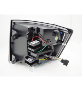 Full LED stražnja svjetla SEQ žmigavci (chrome) / Škoda Octavia III karavan (2012-2019), LDSK16