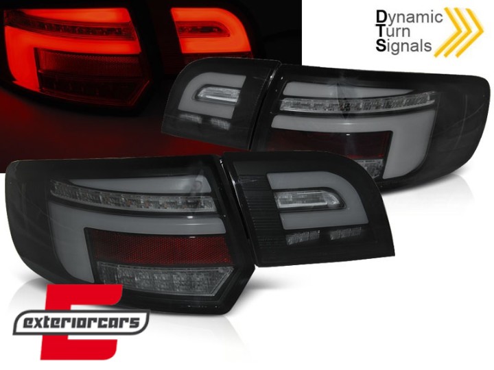 Full LED stražnja svjetla SEQ žmigavci (crna) / AUDI A3 8P Sportback (2008-2012) 5 vrata, LDAUI6