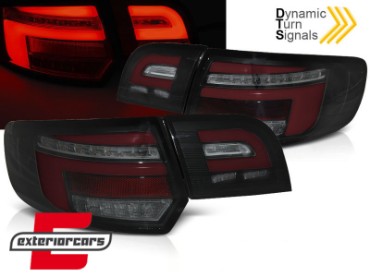 Full LED stražnja svjetla SEQ žmigavci (crna) / AUDI A3 8P Sportback (2008-2012) 5 vrata, LDAUI8