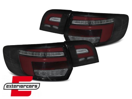 Full LED stražnja svjetla SEQ žmigavci (crna) / AUDI A3 Sportback (2003-2008), LDAUI2