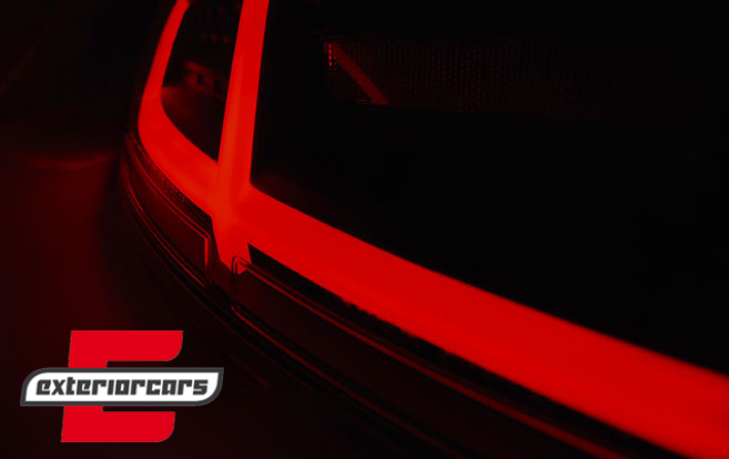 Full LED stražnja svjetla SEQ žmigavci (crna) / Audi TT 8J (2006-2014), LDAUD4