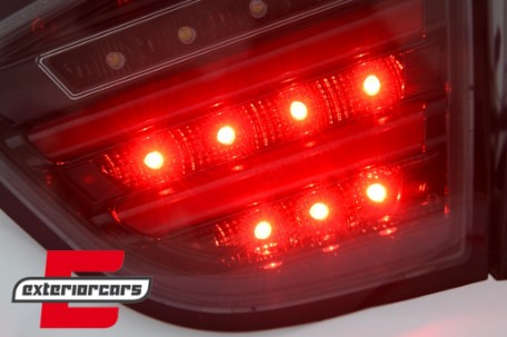 Full LED stražnja svjetla SEQ žmigavci (crna) / BMW serije 3 E90 LCI (2008-2011) limuzina, LDBMN1