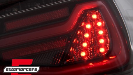 Full LED stražnja svjetla SEQ žmigavci (crna) / BMW serije 3 E90 LCI (2008-2011) limuzina, LDBMN1