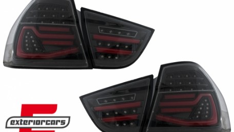 Full LED stražnja svjetla SEQ žmigavci (crna) / BMW serije 3 E90 LCI (2008-2011) limuzina, LDBMN1