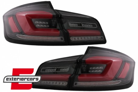 Full LED stražnja svjetla SEQ žmigavci (crna) / BMW serije 5 F10 (2010-2017) limuzina, LDBMJ1