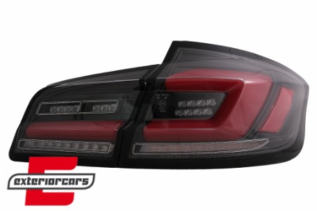 Full LED stražnja svjetla SEQ žmigavci (crna) / BMW serije 5 F10 (2010-2017) limuzina, LDBMJ1