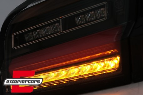 Full LED stražnja svjetla SEQ žmigavci (crna) / BMW serije 5 F10 (2010-2017) limuzina, LDBMJ1