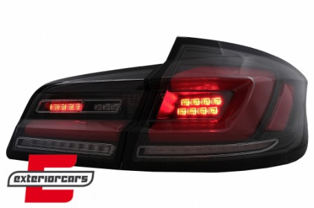 Full LED stražnja svjetla SEQ žmigavci (crna) / BMW serije 5 F10 (2010-2017) limuzina, LDBMJ1