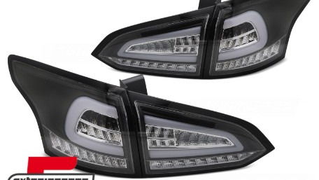 Full LED stražnja svjetla SEQ žmigavci (crna) / Ford Focus 3 karavan (2011-2018), LDFO80