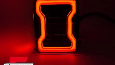 Full LED stražnja svjetla SEQ žmigavci (crna) / JEEP Wrangler JK (2007-2017), LDCH41