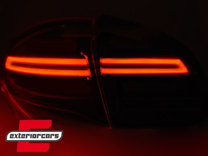 Full LED stražnja svjetla SEQ žmigavci (crna) / Porsche Cayenne 958 (2010-2014), LDPO32
