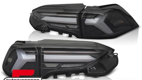 Full LED stražnja svjetla SEQ žmigavci (crna) / Toyota RAV4 (2019-2025), LDTO31