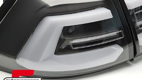 Full LED stražnja svjetla SEQ žmigavci (crna) / VW Golf 7.5 Facelift (2017-2020) karavan, LDVWS8