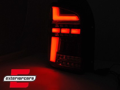 Full LED stražnja svjetla SEQ žmigavci (crna) / VW Transporter T6 (2020-), LDVWR9