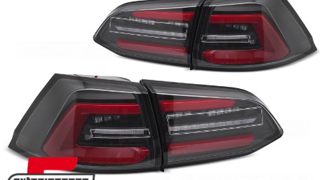 Full LED stražnja svjetla SEQ žmigavci (crna/bijela/crvena) / VW Golf 7 (2013-2017) karavan, LDVWT6
