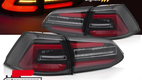 Full LED stražnja svjetla SEQ žmigavci (crna/bijela/crvena) / VW Golf 7.5 Facelift (2017-2020) karavan, LDVWT8
