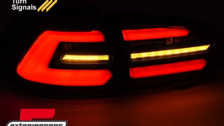 Full LED stražnja svjetla SEQ žmigavci (crna/bijela/crvena) / VW Golf 7.5 Facelift (2017-2020) karavan, LDVWT8