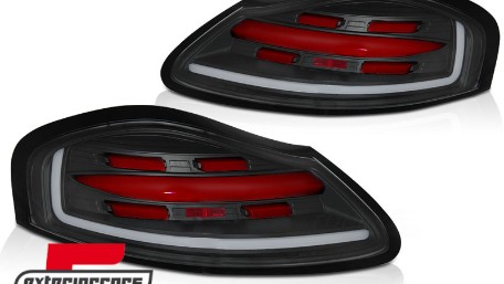 Full LED stražnja svjetla SEQ žmigavci (crna/crvena) / Porsche Boxster 986 (1996-2004), LDPO42