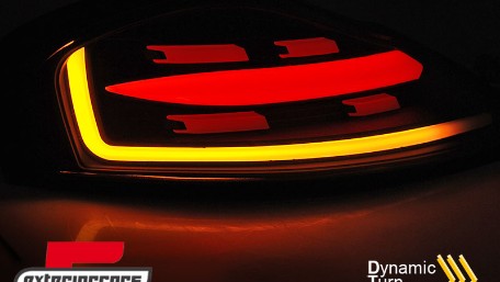 Full LED stražnja svjetla SEQ žmigavci (crna/crvena) / Porsche Boxster 986 (1996-2004), LDPO42