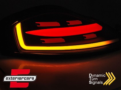 Full LED stražnja svjetla SEQ žmigavci (crna/crvena) / Porsche Boxster 986 (1996-2004), LDPO42