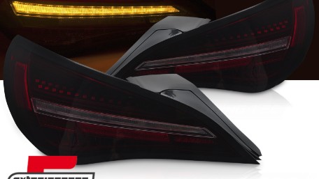 Full LED stražnja svjetla SEQ žmigavci (crna/crvena/smoke) / Mercedes CLA C117 W117 (2013-2018), LDMEG3